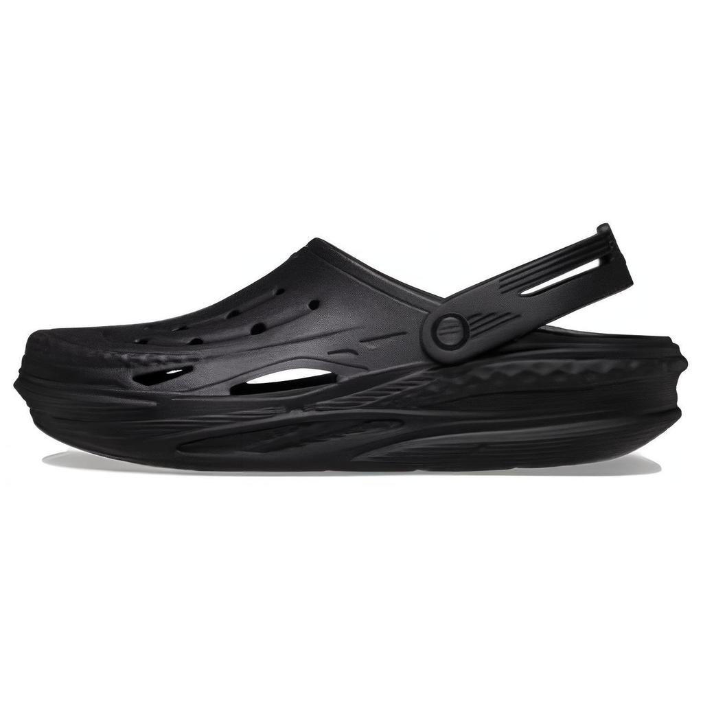 Crocs EVA Comfortable Fashion Versatile Clogs 2.5cm Unisex Footwear Black 209501-001