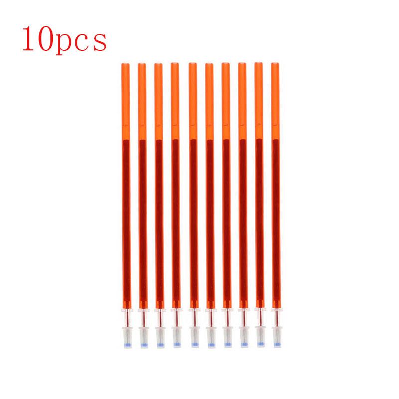 10/20Pcs 0.5mm Ink Gel Pen Erasable Refill Rod Erasable Pen Washable Handle School Writing Stationery Pen Refills