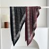 1116 new retro waist triangle scarf for women to wear with shorts, fart curtain, silk scarf temperament, tube top, advanced sense