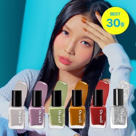 Oz nail High Color High Gloss Shine Mood Лак для ногтей 8 мл 30 видов