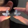 Elegant Fashion Butterfly Stud Earrings for Women Girl Gift Jewelry Wholesale