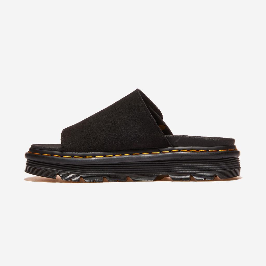 Dr. Martens Zev-Jack Слайд [DMT42409001-ЧЕРНЫЙ ELASTИЧНЫЙ ЗАМШ
