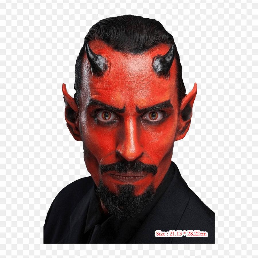 Halloween Male Devil Devil Demon Iron On Heat Transfer Printing Vinyl Patches Sticker for Clothes DIY Appliques Washable Patches