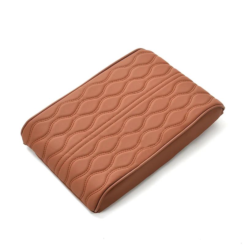 Универсальный подлокотник из искусственной кожи для автомобиля Lada Priora Sedan Sport Kalina Granta Vesta Niva Largus Samara Автомобильные аксессуары