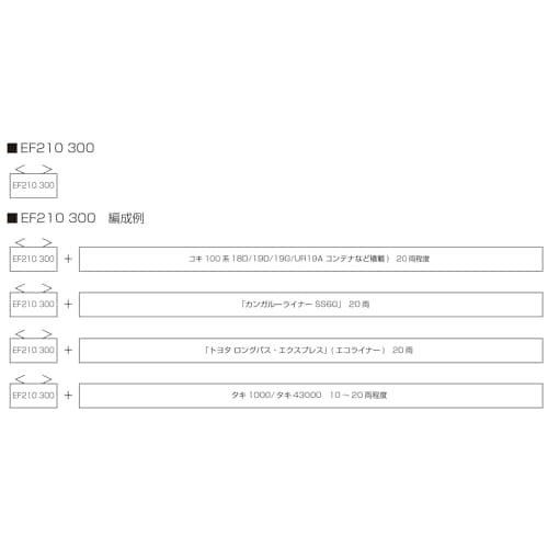 KATO EF210 300 Electric Locomotive 3092-1