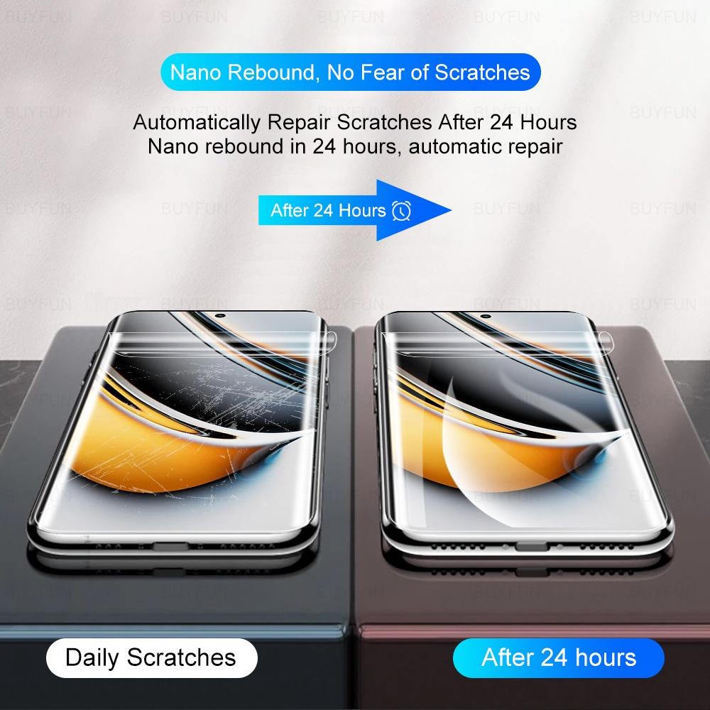 5 шт. Передняя гидрогелевая пленка для Realme 15 15T 14 14T 14x 13 12 12+ 11X 9 8 7 6 GT C75x C63 C65s C67 C65 C61 C55 C53 Note 60 60x 50 Pro+ Plus 4G 5G 2025