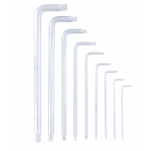 Takagi Hex wrench set of 9 pieces that can remove stripped hex screws