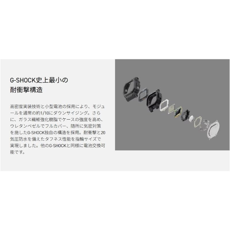 Nano CASIO КОЛЬЦО-ЧАСЫ Кольцо-часы Ограниченная серия Casio Цифровые часы Желтый Импортная модель из-за рубежа G-SHOCK G-Shock G-SHOCK DWN-5600-9