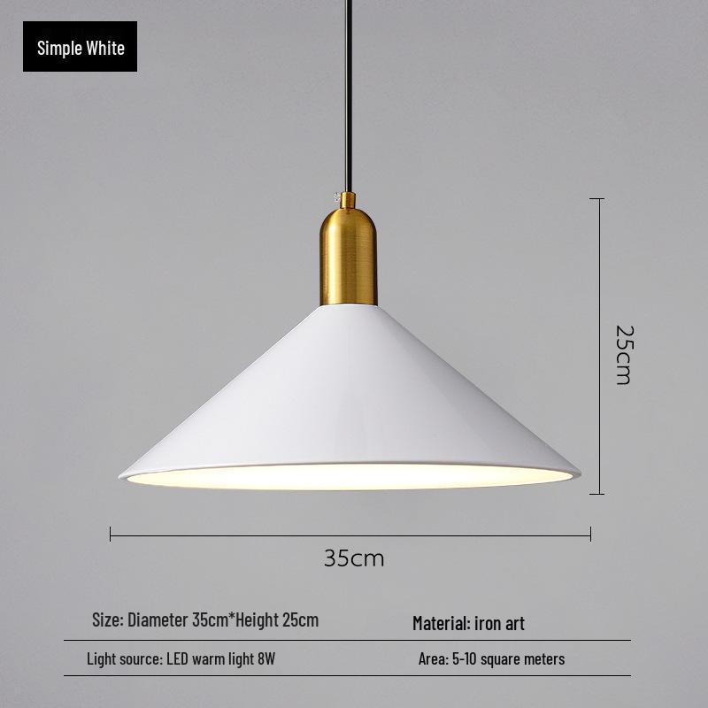 Ретро-люстра в скандинавском промышленном стиле для гостиной