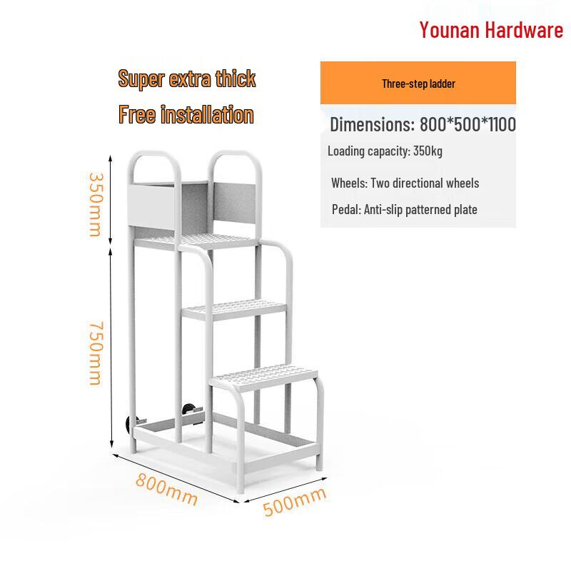 Chiweng Mobile Rolling Platform Ladder