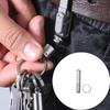 Клипса-брелок для ключей из титанового сплава для надежного крепления на ремни, шорты, рюкзаки и карманы