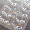 Eyelashes Extension White False Eyelashes Long Cross Eye Makeup Tools White Lashes  for Cosplay