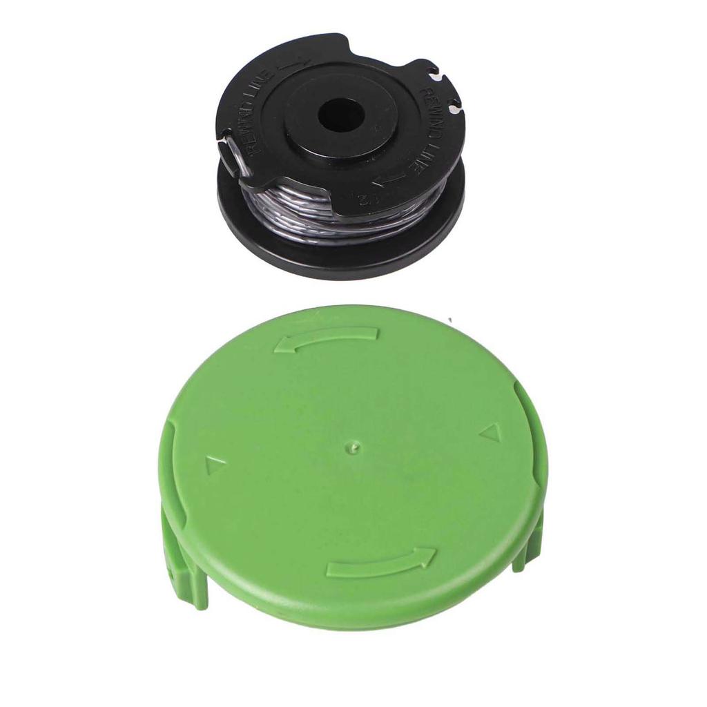 Trimmer Line Spool and Cover Cap for Greenworks 21287 1 5mm Diameter 6m Length for Enhanced Cutting Efficiency