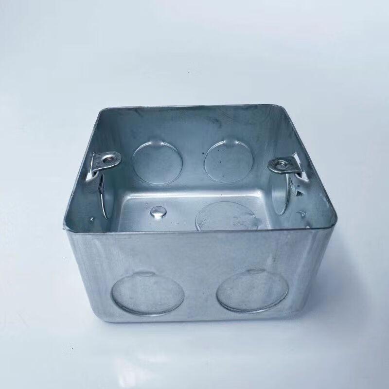 86 Type Galvanized Steel Electrical Switch Box (10-pack)