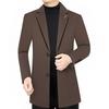 Mens Slim Fit Wool Blend Blazer Jacket With Removable Down Liner Casual Business Outerwear