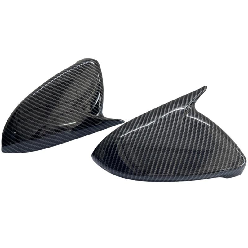 Pair Door Side Rearview Mirror Covers Caps Wing Mirror Tools Case For VW Golf MK7 MK7.5 R GTI GTD 2014-2019 Touran Accessories