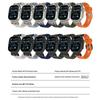 H016 Ремешок для часов для Apple Watch Series 10 Ultra 9 8 7 SE 6 5 4 3 2 1 46 мм 49 мм 45 мм 44 мм 42 мм ТПУ ремешок для часов