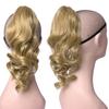 Clip In Curly Hair Wig Jaw Ponytail Hairs Extension Clip-on Claw Curly-Wavy Pony Tail Hairpiece Accessoires