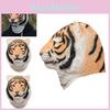 Яркая и привлекающая внимание маска головы тигра, идеально подходящая для Хэллоуинских вечеринок и мероприятий