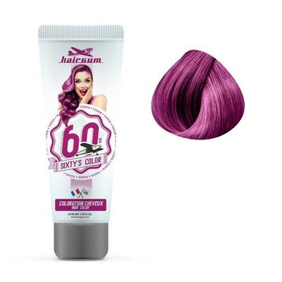 Временное окрашивание - Полуперманентная краска Фуксия 60 мл - Hairgum