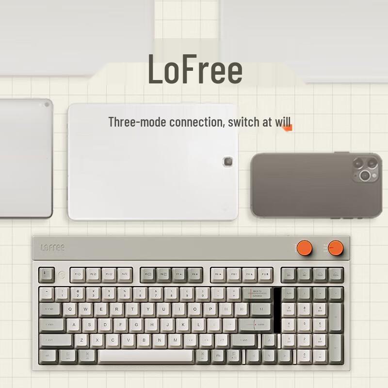Lofree OE918 98-Key Tri-Mode Hot-Swap Gasket Mechanical Keyboard & Mouse Set
