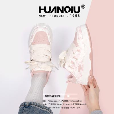 Глобальный кампус стиль высококачественные туфли на толстой подошве женские ZHQ68001 весенние женские туфли новая корейская версия универсальные белые туфли