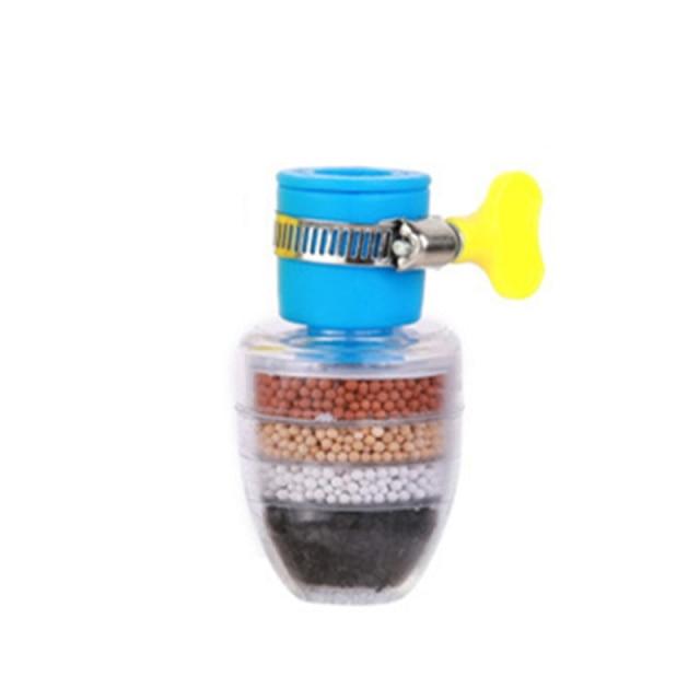 5-layers Purifier Tap Filter Water Saving Kitchen Faucet Bubbler Activated Carbon Filtration Shower Head Nozzle Cleaning Filters