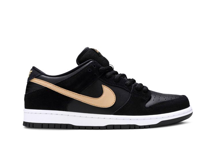 Men's Sneakers Nike SB Dunk Low Takashi (2018) Black/Metallic Gold-White