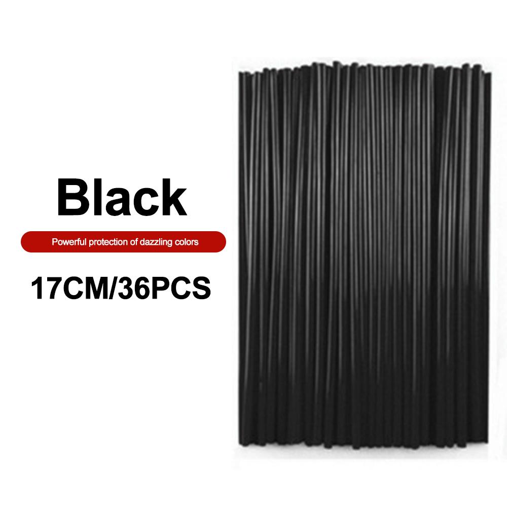 36 шт. универсальные чехлы для спиц велосипеда, защитные чехлы для спиц мотоцикла, велосипеда для бездорожья, трубки, украшения для велосипеда 17/24 мм