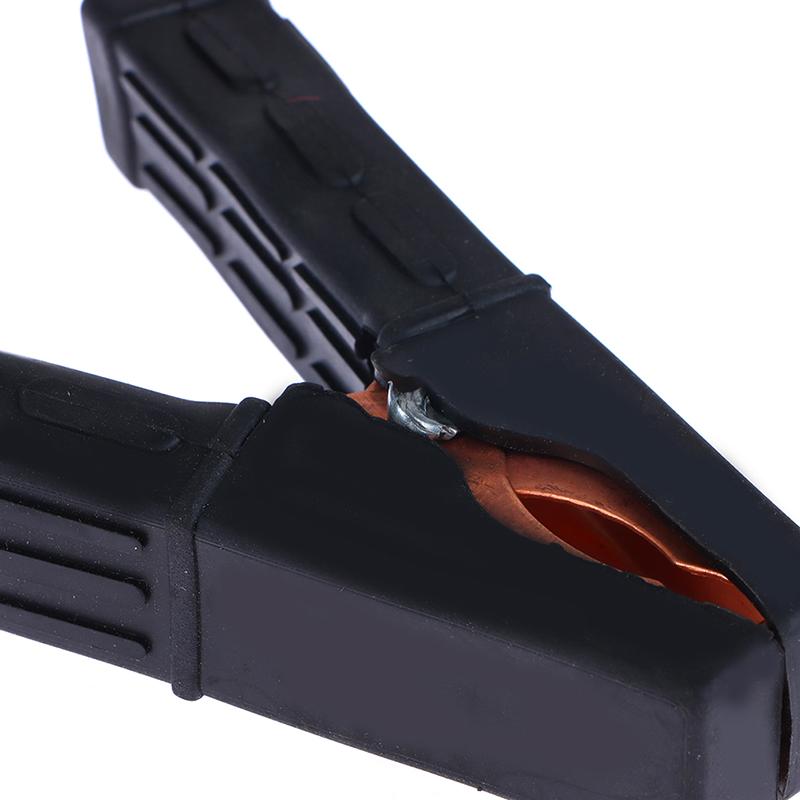 2Pcs 200A Crocodile Alligator Clips Car Battery Insulated Clip Clamp Connector