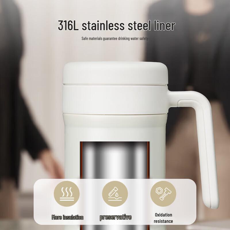 Thermos Stainless Steel Business Thermos Cup with Handle