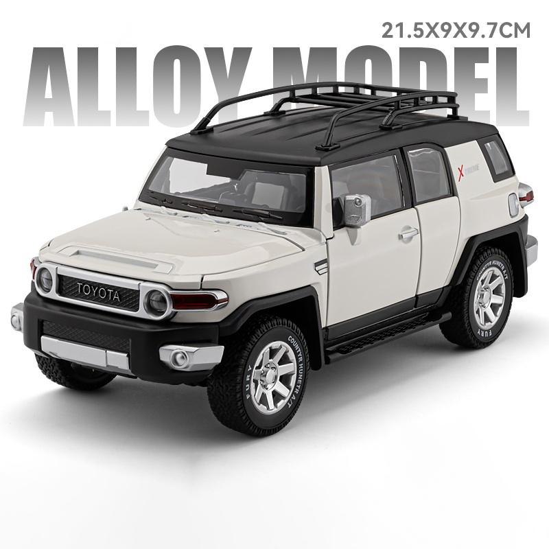 1:24 Toyota Land Cruiser LC80 FJ LC250 Tacoma Tundra Внедорожник SUV Металлический Литой Модель Автомобиля Домашние Модные Украшения Коллекция