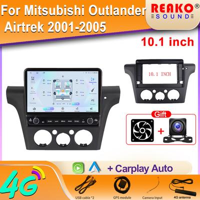 Android для Mitsubishi Outlander Airtrek 2001-2005 Автомобильное радио Carplay Навигация GPS Стерео Авто Экран Bluetooth Мультимедийный Плеер