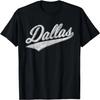 DALLAS TEXAS VARSITY SCRIPT КЛАССИЧЕСКАЯ СПОРТИВНАЯ ФУТБОЛКА