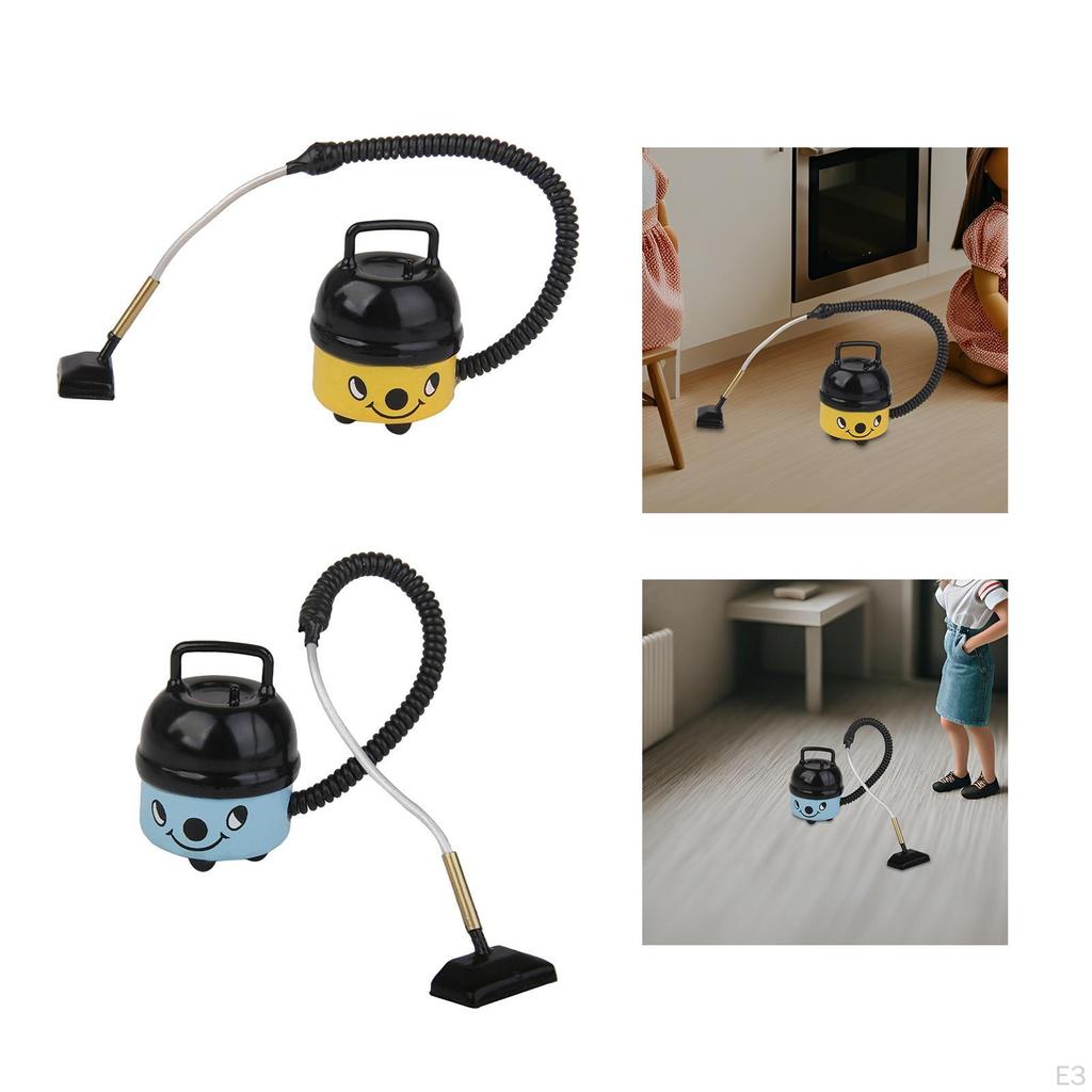 Doll House Vacuum Cleaner Accessories Gifts Toy Cute Essential Multi Purpose Furniture