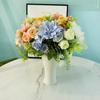 Комбинированный стол с имитацией цветов, искусственный цветок, роза, торговец, супермаркет, шелковый цветок, небольшой столик, размещенный на искусственном цветке, украшение для гостиной