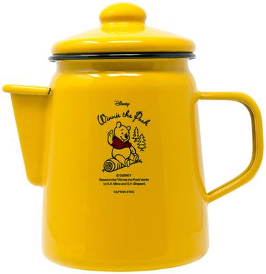 Чайник PEARL KINZOKU Disney, эмалированный, 750 мл, Винни-Пух, MA-1425, желтый