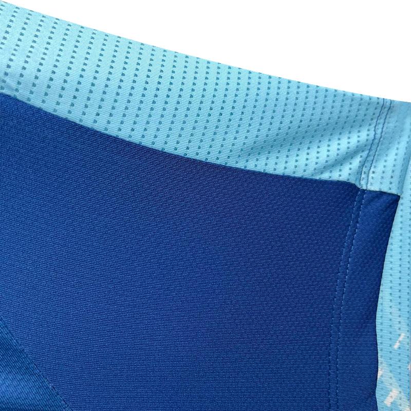 Летняя бадминтонная футболка Li Ning мужская, влагоотводящая, с коротким рукавом, тренировочный костюм AAYV023-3