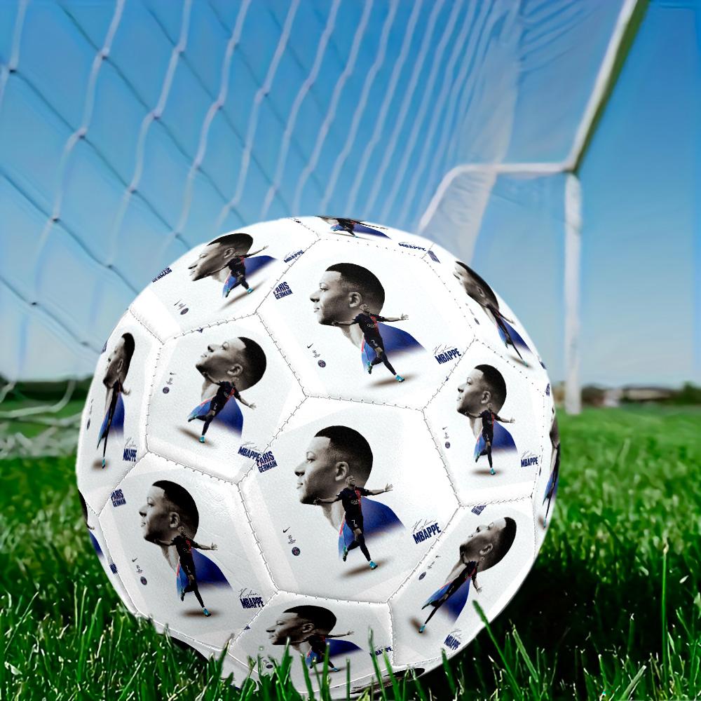 Mbappe1 Size 5 Soccer Football Machine-Stitched Indoor/Outdoor Universal Football Soccer Accessory