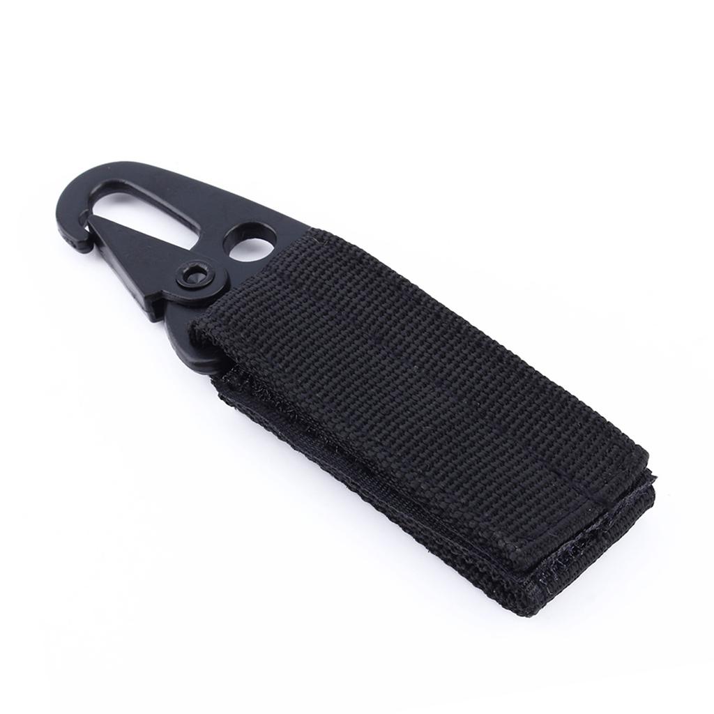 Outdoor Tactic Nylon Key Hook Webbing Molle Buckle Hanging Belt Carabiner Clip