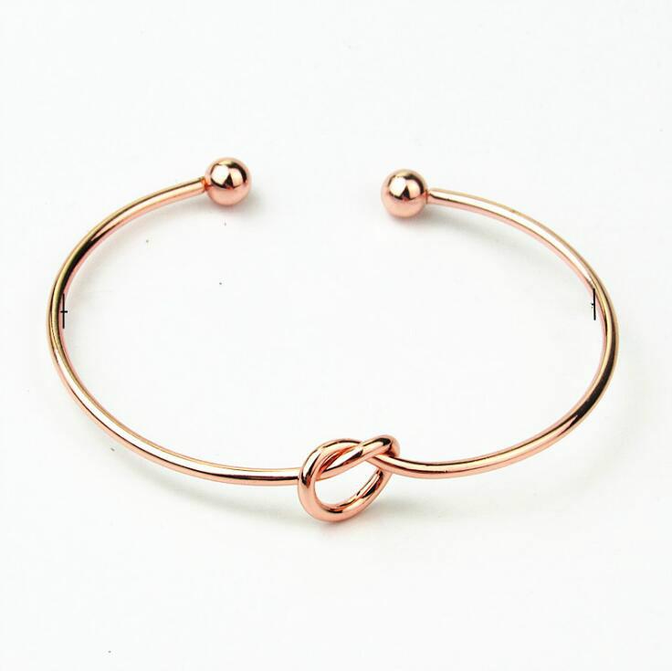 Accessories for Women Love Knot Simple Knot Ladies Gold Bracelet and Bracel Bracelets for Women Charms for Bangles