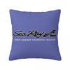 Sea Ray Boat Black Letter Logo Square Pillowcase Pillow Cover Polyester Cushion Decor Comfort Throw Pillow for Home Bedroom