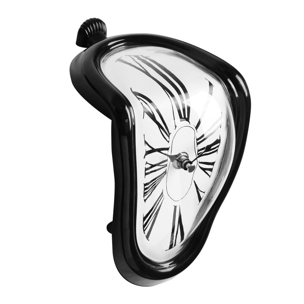 New Surreal Distorted Wall Clock Melting Clock Home Decoration Surrealist Salvador Dali Style Clocks Creative Gift