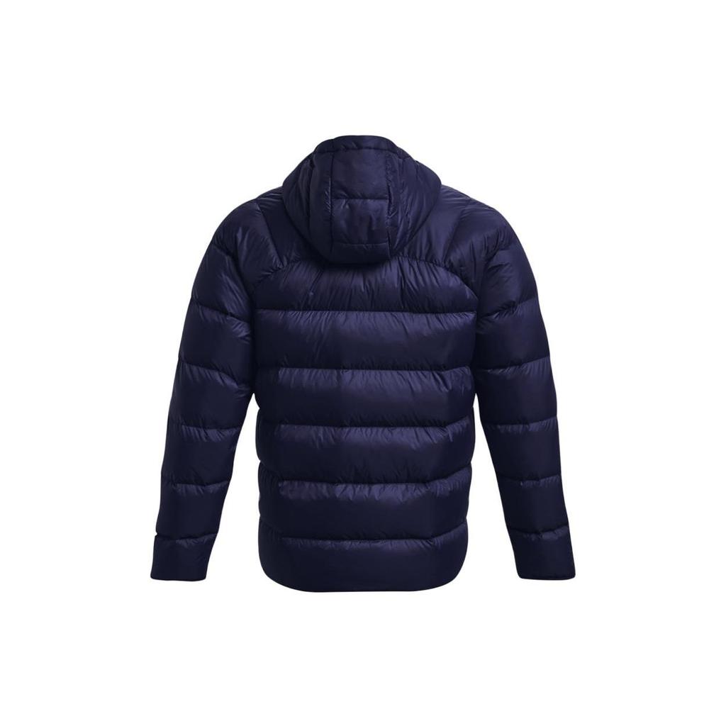 Under Armour Однотонная куртка с капюшоном и длинными рукавами на молнии, мужские куртки, синяя 1372651-410