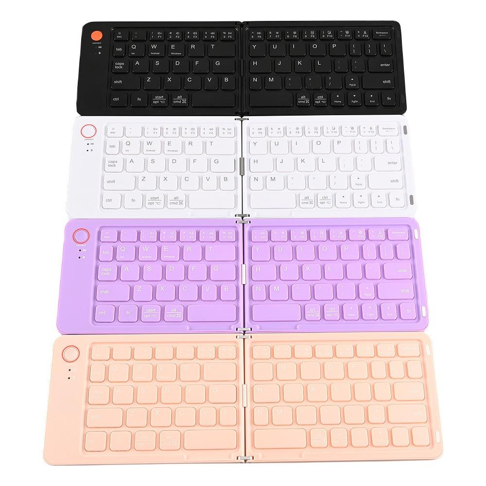 Comfortable Wireless Notebook Keyboard Lightweight Mini Folding Keyboard Tablet