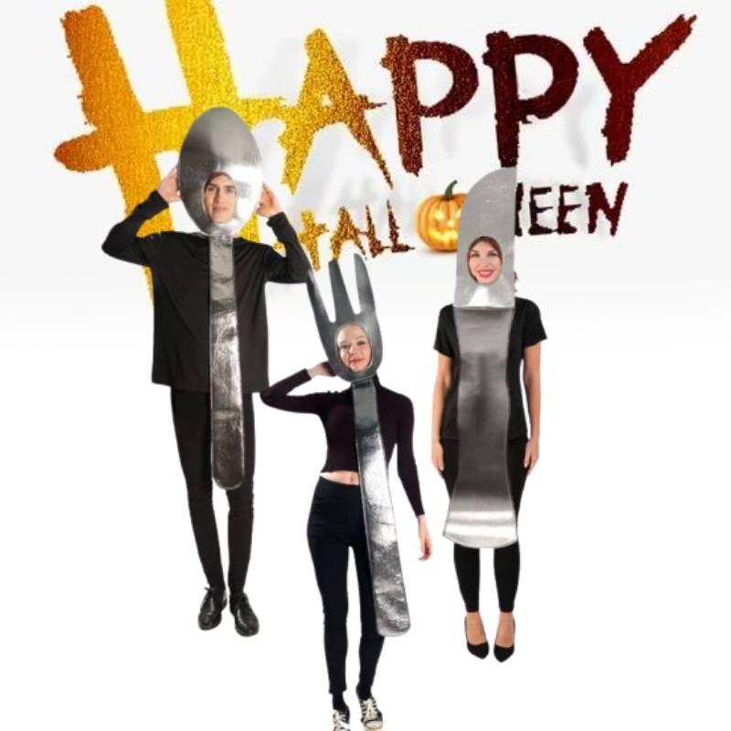 Смешной костюм для пар на Хэллоуин для мужчин и женщин. Идеально подходит для сценических выступлений.