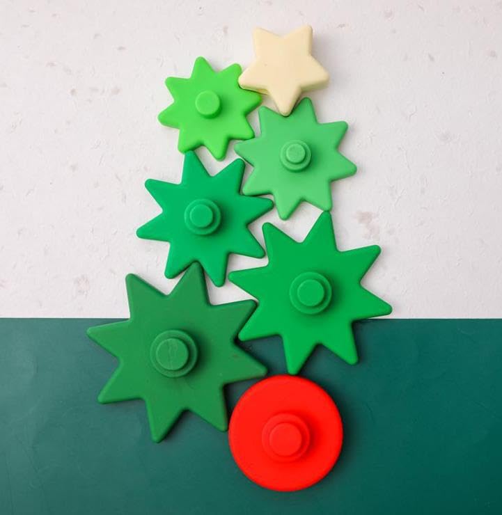 Рождество Рождество ребенок строит своими руками развивающая рука интерьер укладка 0 лет 1 год 2 года дерево, подарок, игрушка, детский товар, игрушка, блок,