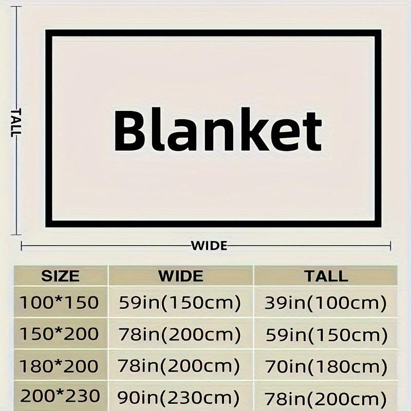 Ultra-Soft Thick Velvet Blanket Versatile Skin-Friendly Throw For Bed Sofa Travel More Contemporary Plaid Design