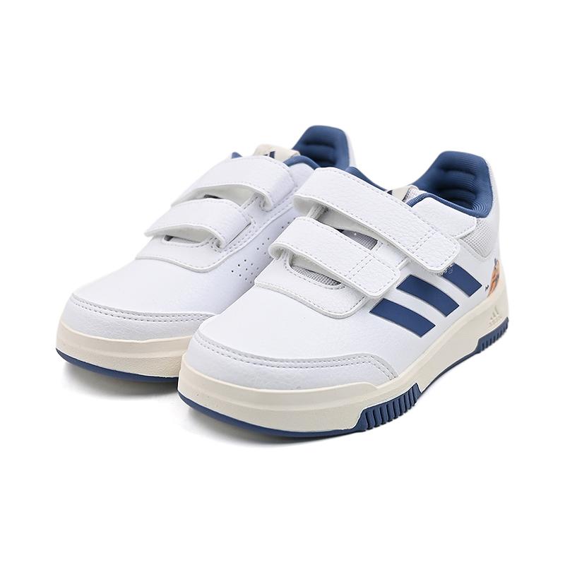 Adidas Disney X  TENSaur Mickey Mouse Fashion Slip-Resistant Durable Low-Top Outdoor Shoes Kids Shoes White Blue IH1193