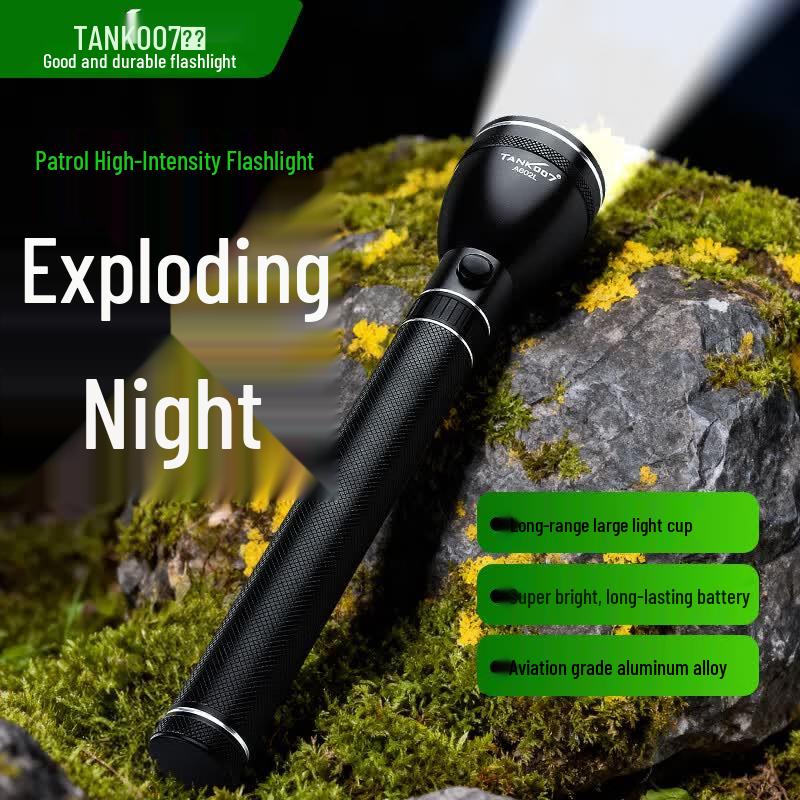 Тактический фонарик TANK007 A602L с USB-зарядкой